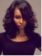 16" Body Wave Natural Black 360 Lace Perücken