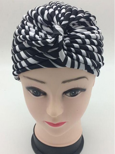 Mode Stretch Baumwolle Damen Turban Acc023