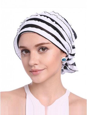 Mode Stretch Baumwolle Damen Turban Acc026