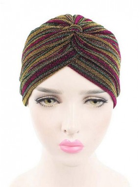 Mode Stretch Baumwolle Damen Turban Acc033