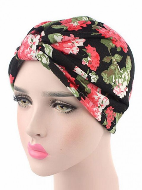 Mode Stretch Baumwolle Damen Turban Acc042