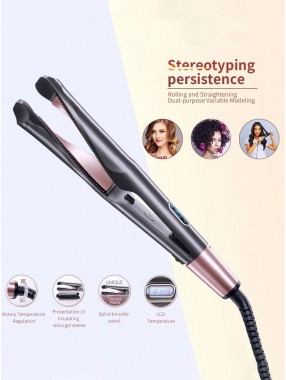 Der neue spiralförmig gedrehte Haarglätterdie rotierende Abschrägungder automatische Lockenstab