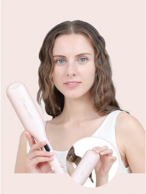Lockenwickler für glattes Haar Cone Head Curler Nasser und trockener Instant-Nudelkopf-Styling-Lockenstab Wasserwellige elektrische Schiene