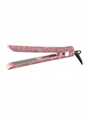 Diamantbesetzter HaarglätterLockenstabelektrische Schieneglatter und lockiger Dual-Purpose-HaarglätterFriseurwerkzeug