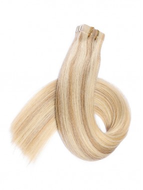 Lange Grade PU Haarsträhnen