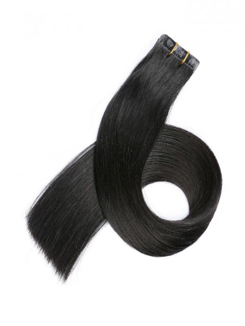 Lange Grade PU Haarsträhnen