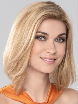 Blond Lang Gerade Monofilament Haarteile Toupée