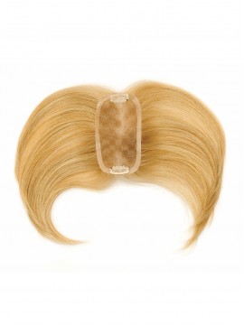 Blond Lang Gerade Monofilament Haarteile Toupée
