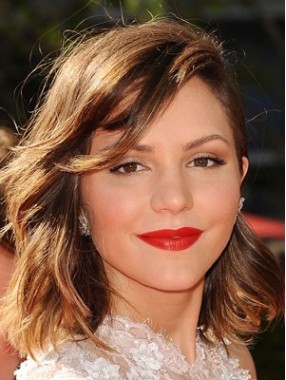 Katharine McPhee Frisur Scharmante Mittle Perücke