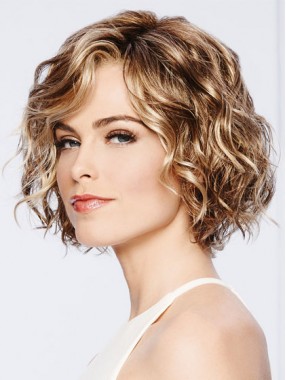 BEAUTIFA Violette Bob-Perücke Für Damen, 30,5 Cm Lavendel – Kurz & Süß, Synthetisch Mit Pony