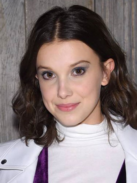 Millie Bobby Brown Glamour Kappenlos Perücke