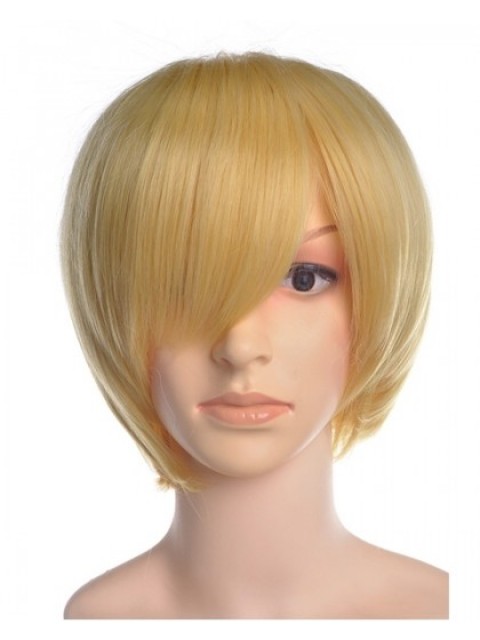 Trisa kurze blonde Perücke Cosplay