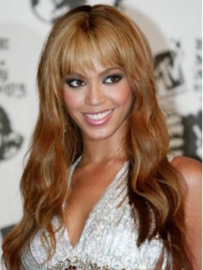 Beyonce Lang Wellig Promi Perücken     