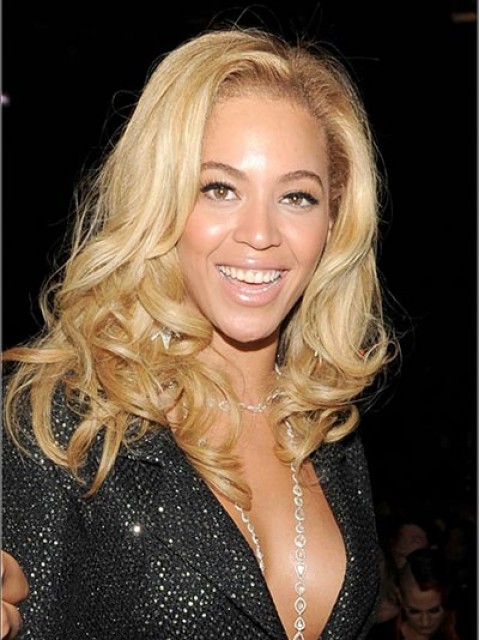 Beyonce Stil Bob Mittellange Wellig Spitzenfront Remy Echthaar P 