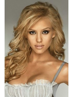 Jessica Alba Lang Welling Blond Perücken